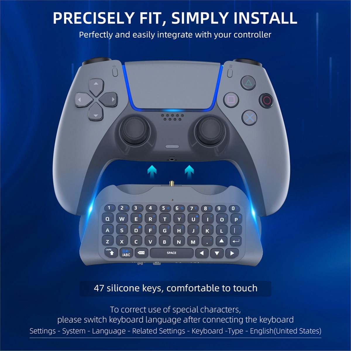 Gaming Accessories Controller - Teclado Inalámbrico para Juegos goodidea de