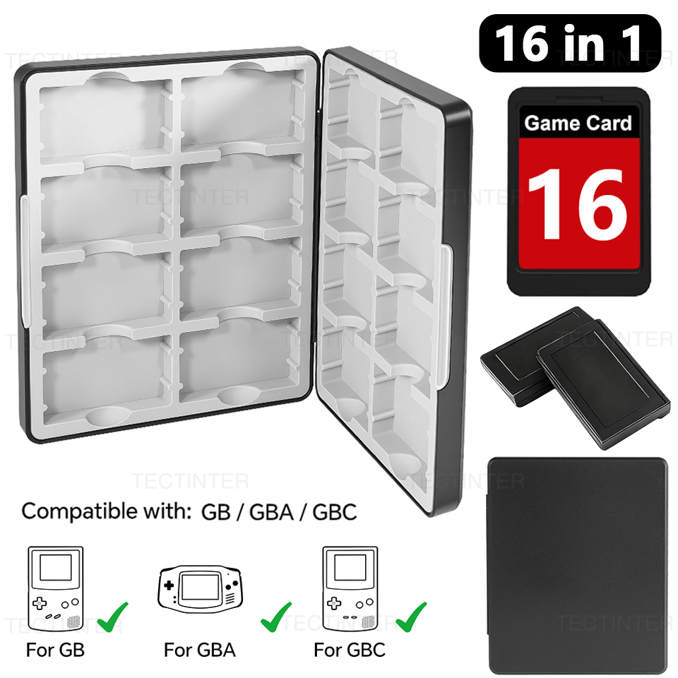 Gaming Accessories Box - Caja de Almacenamiento Portátil para 16