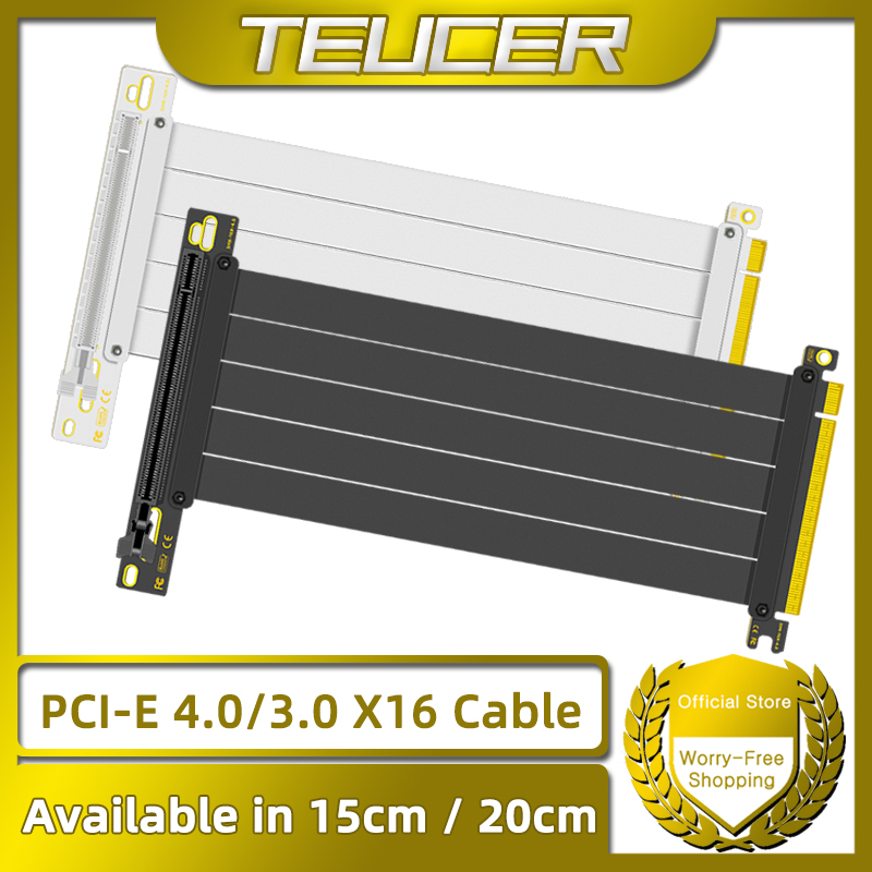 Vertical Gpu Bracket - TEUCER PCI-E 4.0 X16 Cable elevador