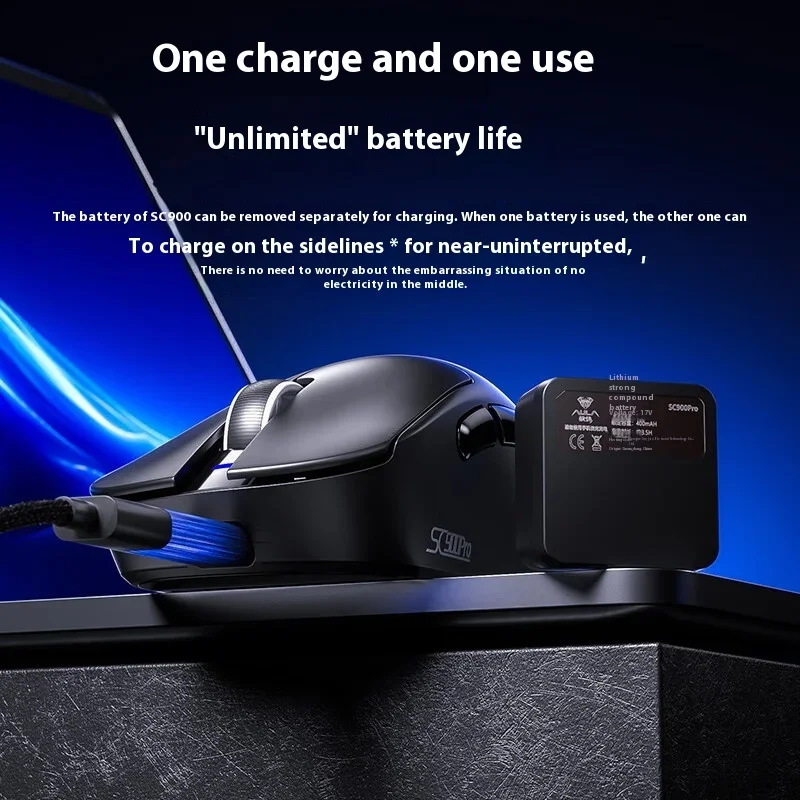Gaming Accessories For Pc - AULA SC900 Ratón Paw3950 Tri Mode