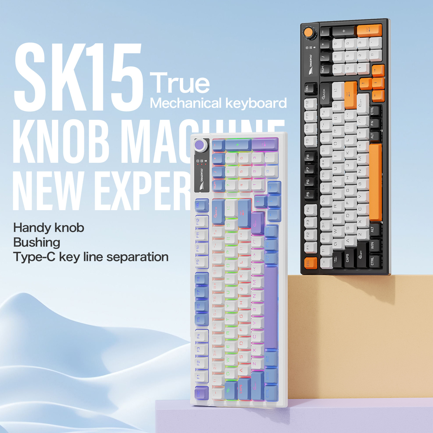 Keyboard Numpad Separate - Teclado mecánico español ruso ruso ruso