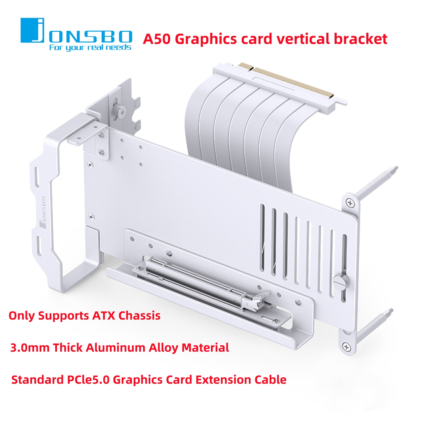 JONSBO A50 Kit de soporte vert - Vertical Gpu Bracket reseña y precio
