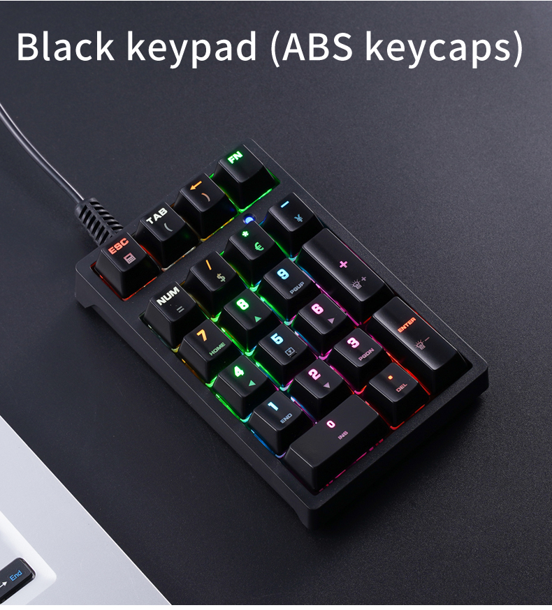 Teclado Numérico Alámbrico T21 - Keyboard Numpad Separate reseña y precio