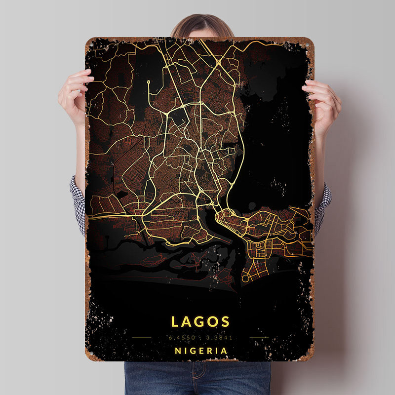 Mapa de la Ciudad de Lagos, Le - Gaming Accessories Europe reseña y precio