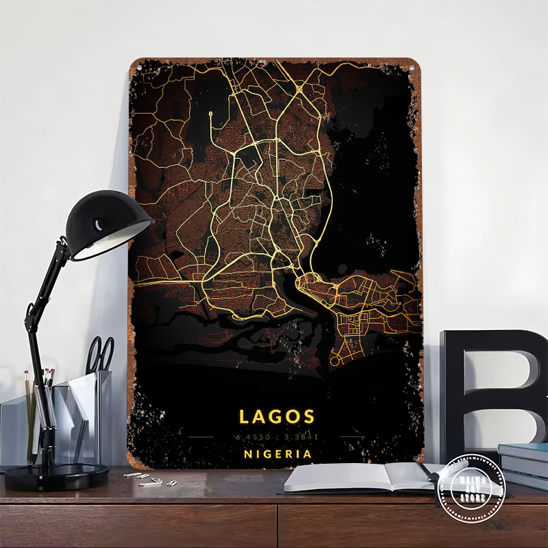 Mapa de la Ciudad de Lagos, Le - Gaming Accessories Europe reseña y precio