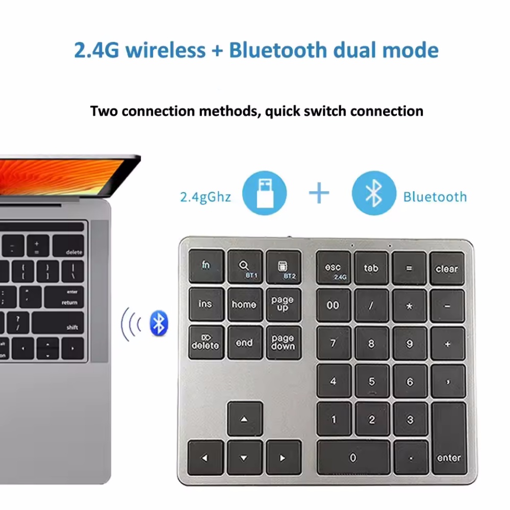 Teclado numérico inalámbrico + - Keyboard Numpad Separate reseña y precio