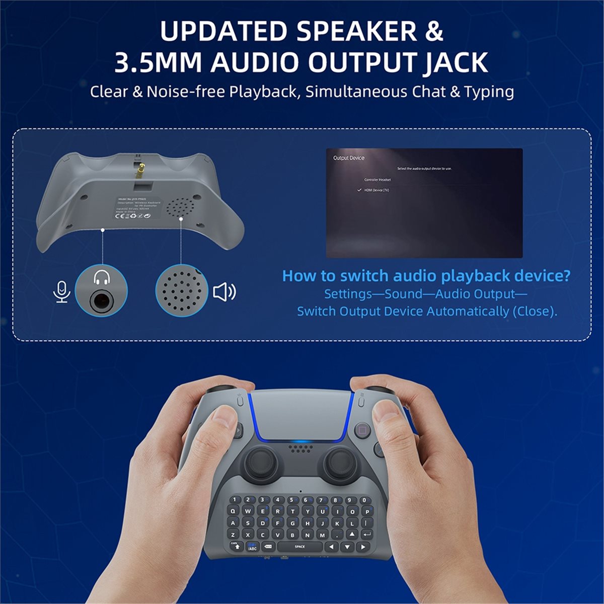 Teclado Inalámbrico para Juego - Gaming Accessories Controller reseña y precio