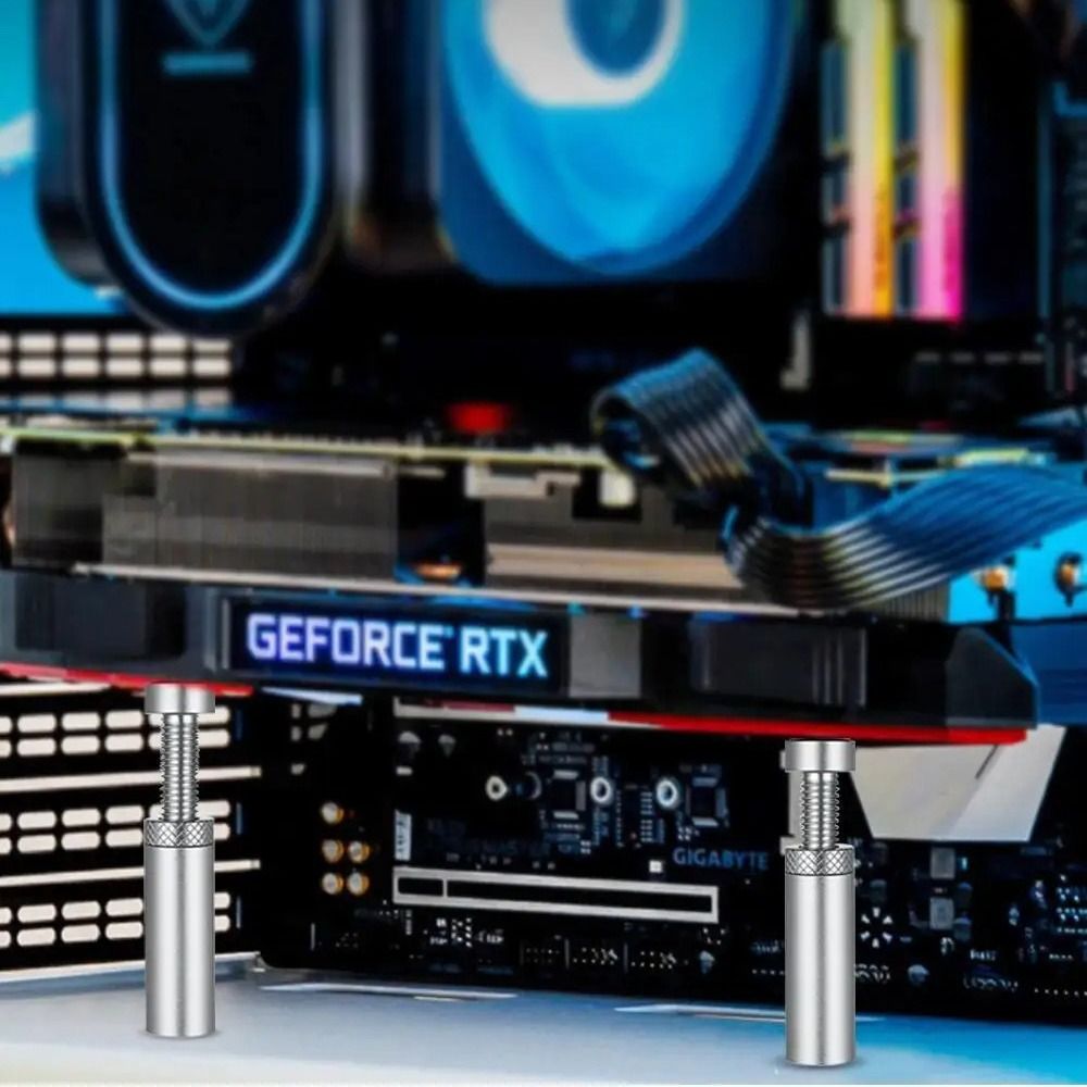 Soporte ajustable de aluminio  - Vertical Gpu Bracket reseña y precio