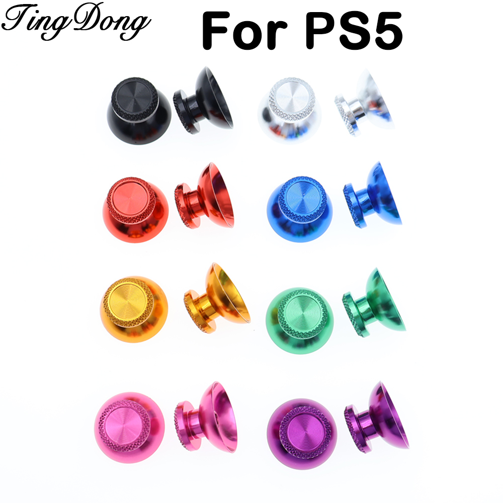 1 par de botones de aleación d - Gaming Accessories For Ps5 reseña y precio