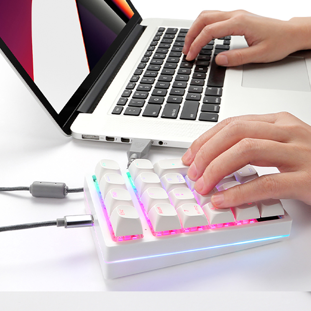 Teclado numérico mecánico K24P - Keyboard Numpad Separate reseña y precio