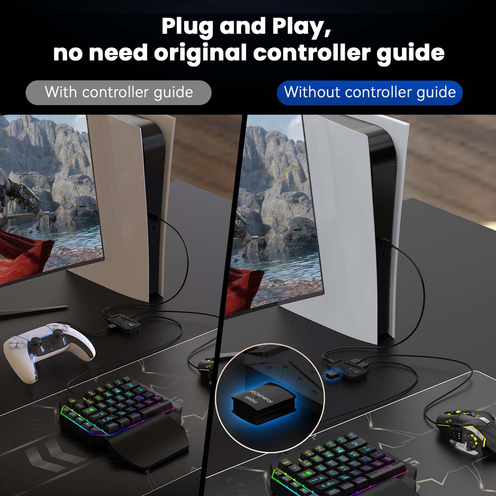 Combo de teclado y ratón para  - Gaming Accessories For Ps5 reseña y precio