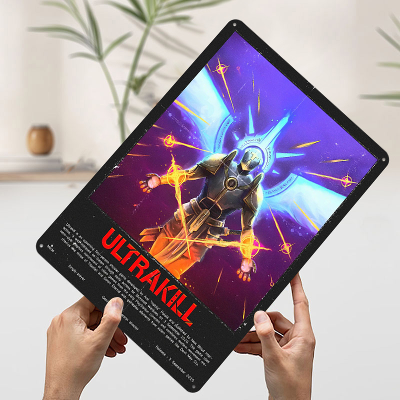 Ultrakill Game - Póster Metáli - Gaming Accessories Europe reseña y precio