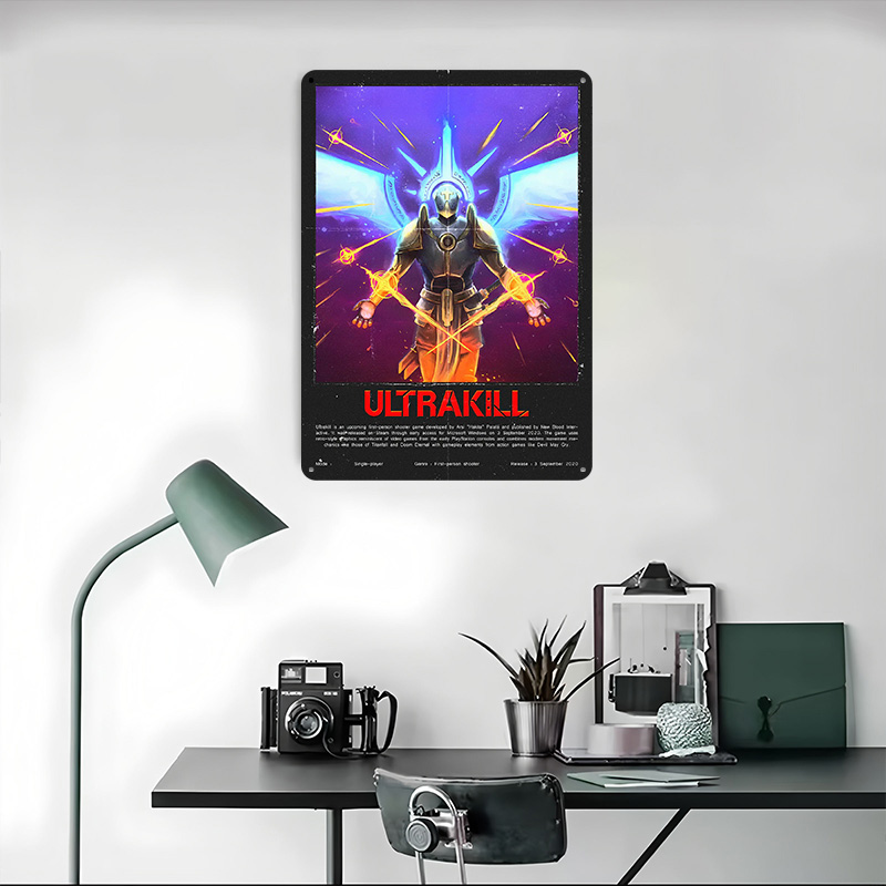 Ultrakill Game - Póster Metáli - Gaming Accessories Europe reseña y precio