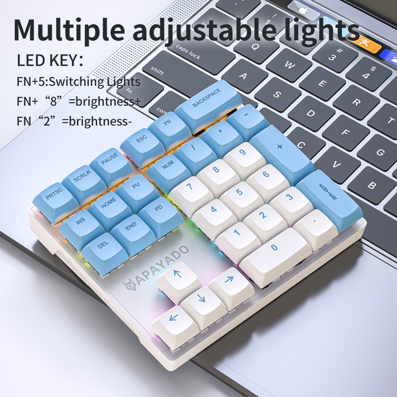 Teclado Numérico Compacto K33, - Keyboard Numpad Separate reseña y precio