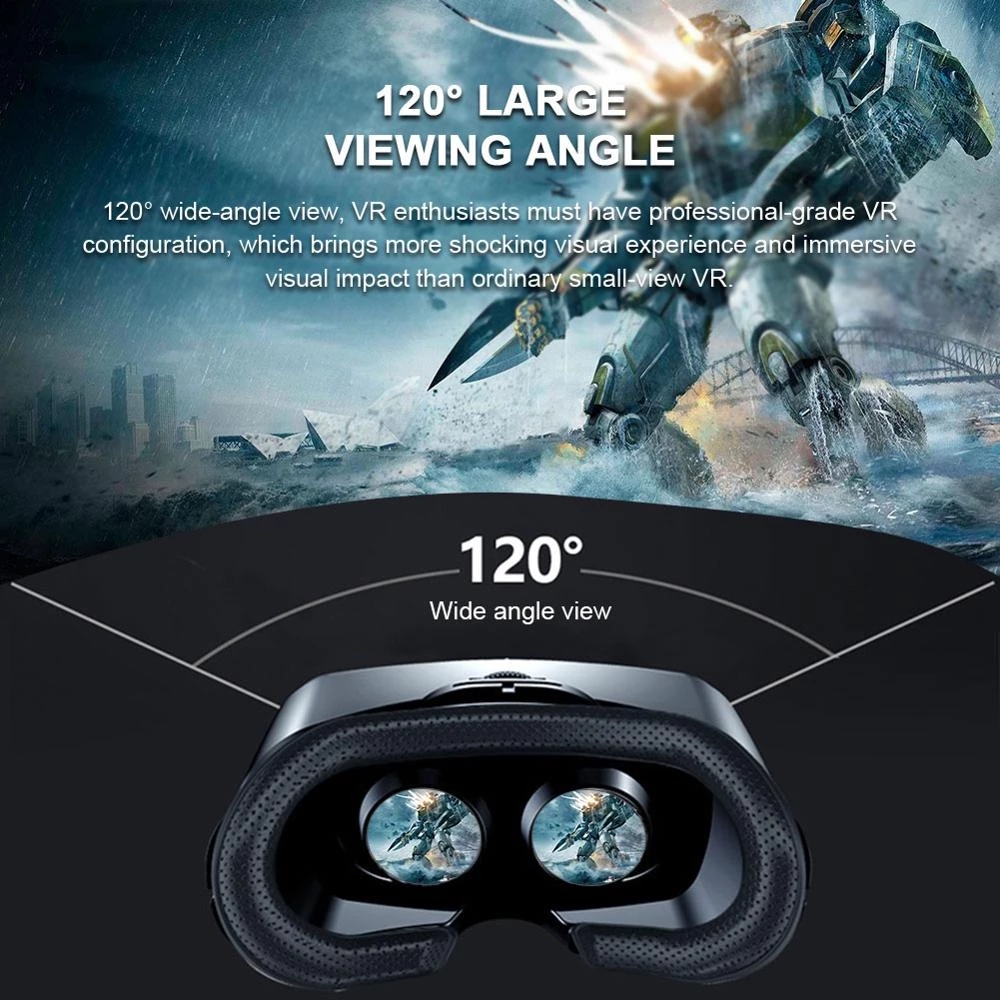VRG Pro gafas de realidad Virt - Gaming Accessories Controller reseña y precio
