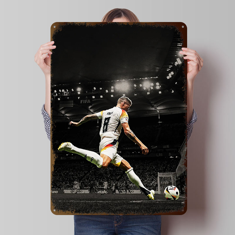 Póster de hojalata Kroos, arte - Gaming Accessories Europe reseña y precio