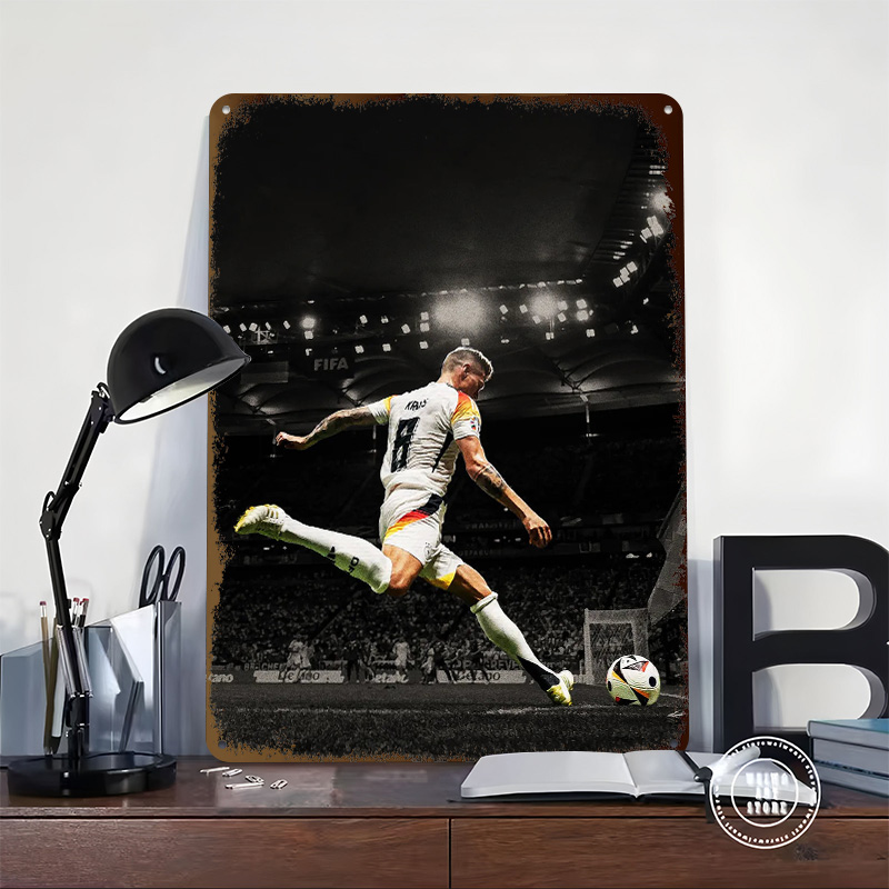 Póster de hojalata Kroos, arte - Gaming Accessories Europe reseña y precio