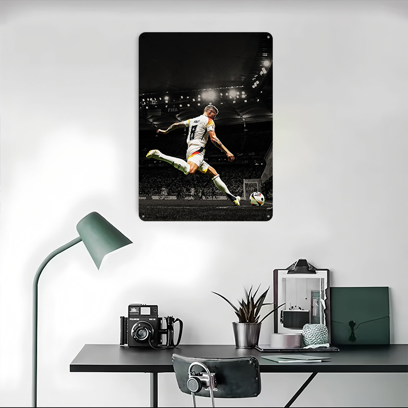 Póster de hojalata Kroos, arte - Gaming Accessories Europe reseña y precio