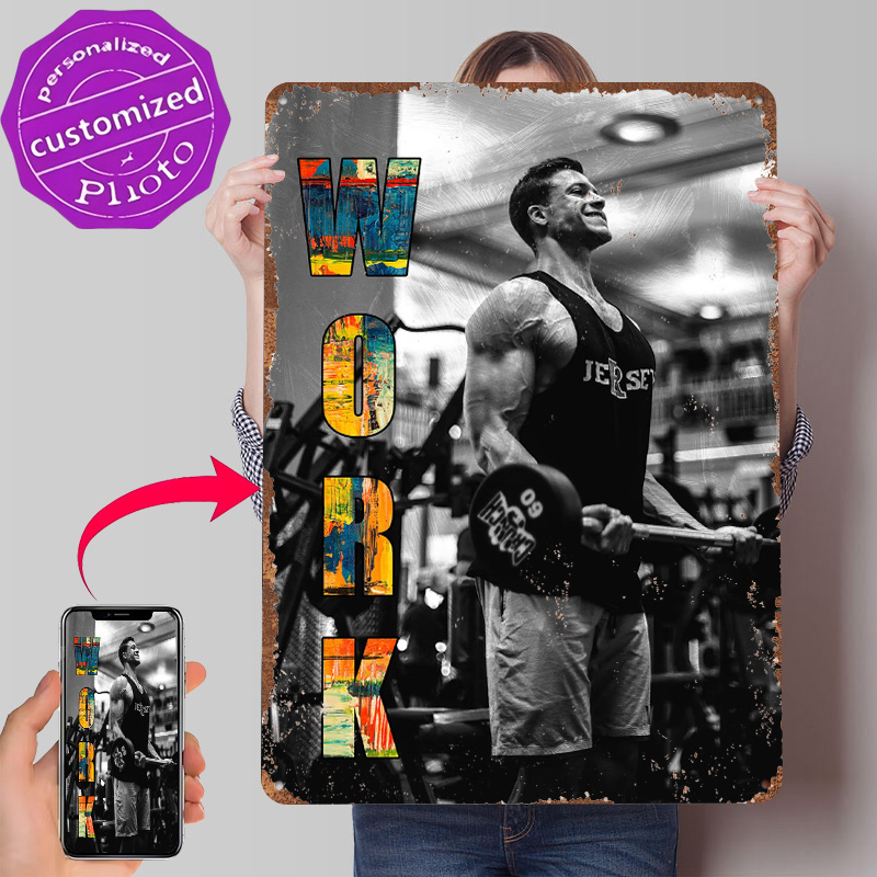 Póster Metálico de Gimnasio, A - Gaming Accessories Europe reseña y precio