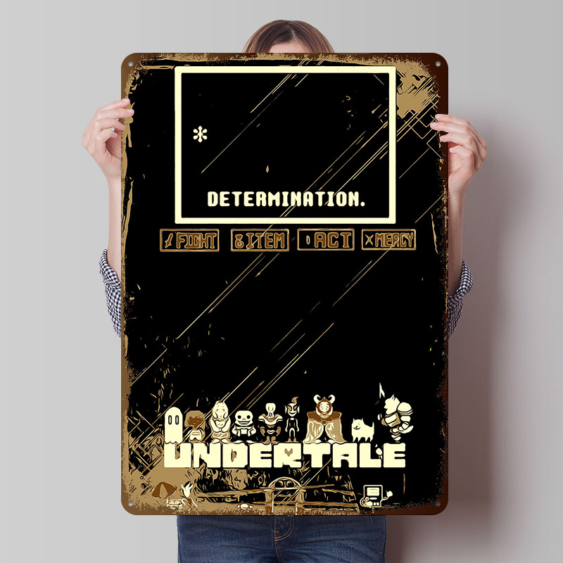 Póster Metálico de Undertale,  - Gaming Accessories Europe reseña y precio