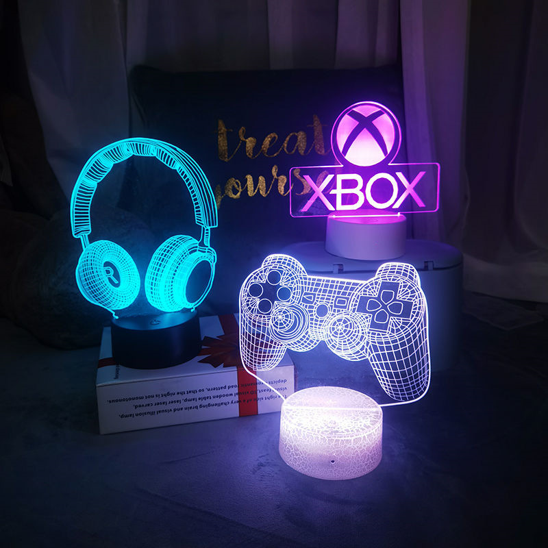 Lámpara, Luz Nocturna, Lámpara - Accessories For Your Gaming Room reseña y precio